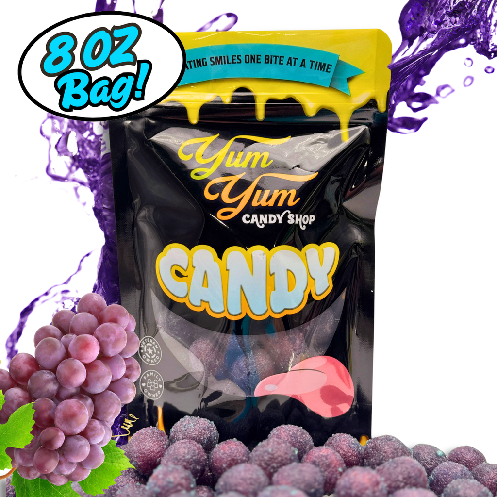 Extreme Sour Balls Candy – Cherry, Green Apple, Blue Raspberry | Yum Yum Candy Shop
