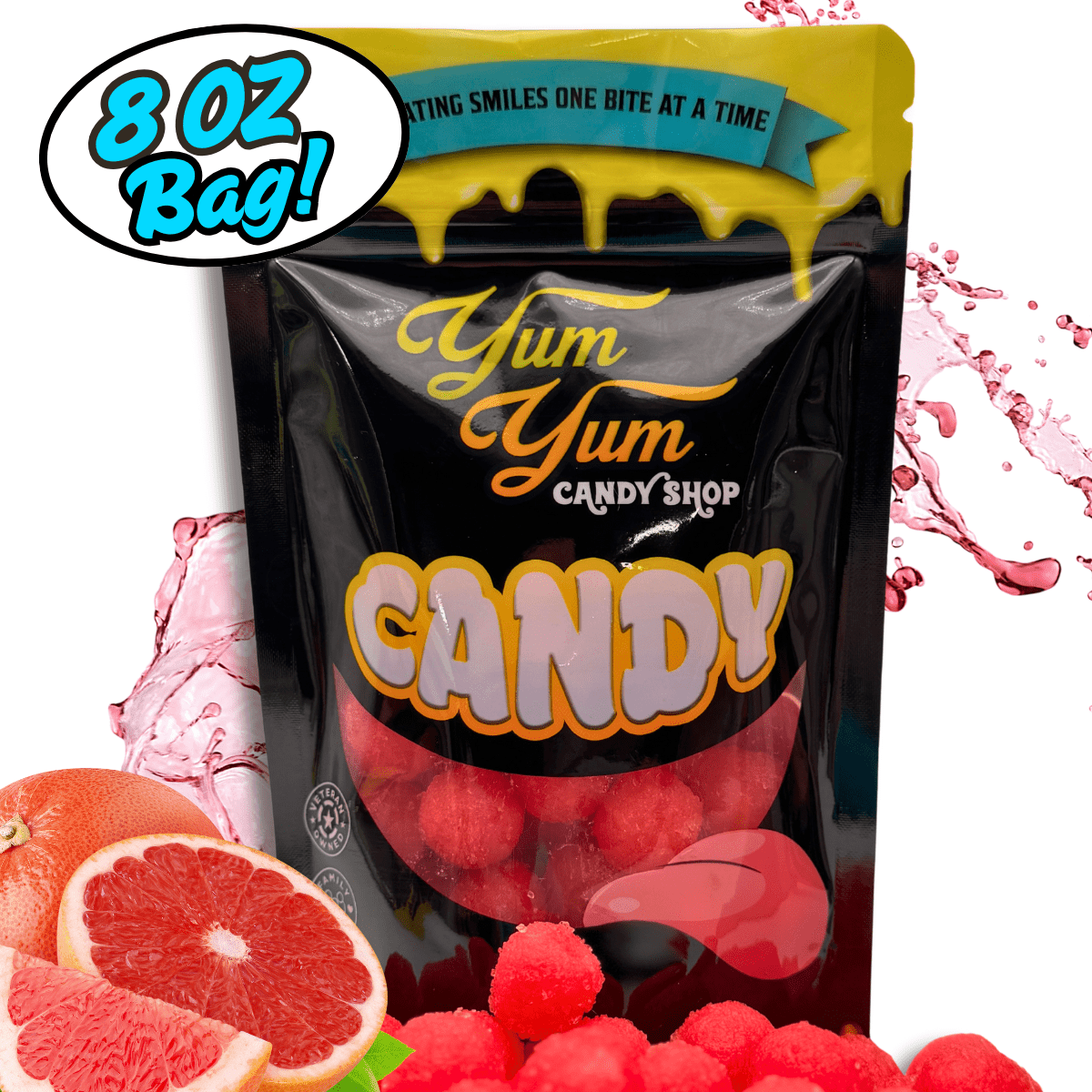 Extreme Sour Balls Candy – Cherry, Green Apple, Blue Raspberry | Yum Yum Candy Shop