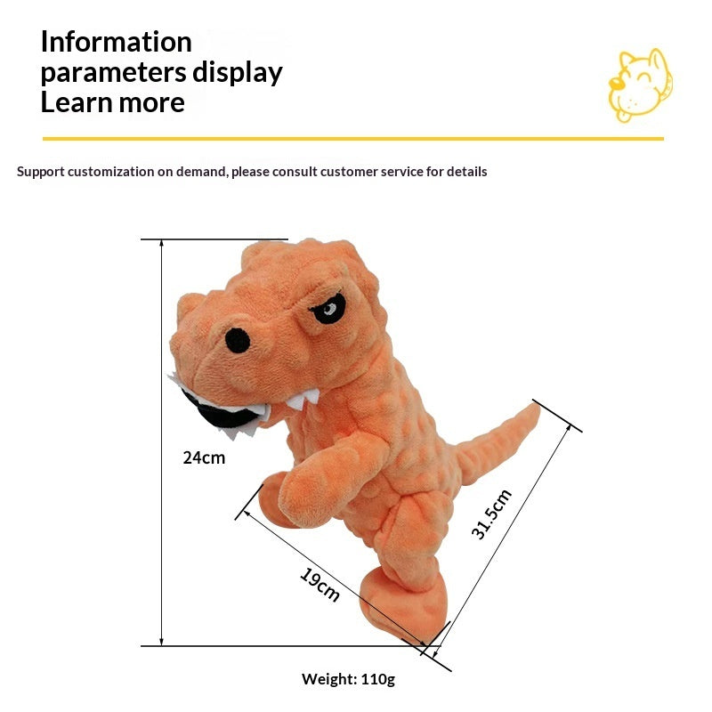 Pet-Resistant Chewable Crinkle Paper Dental Toy With Plush Bubbles