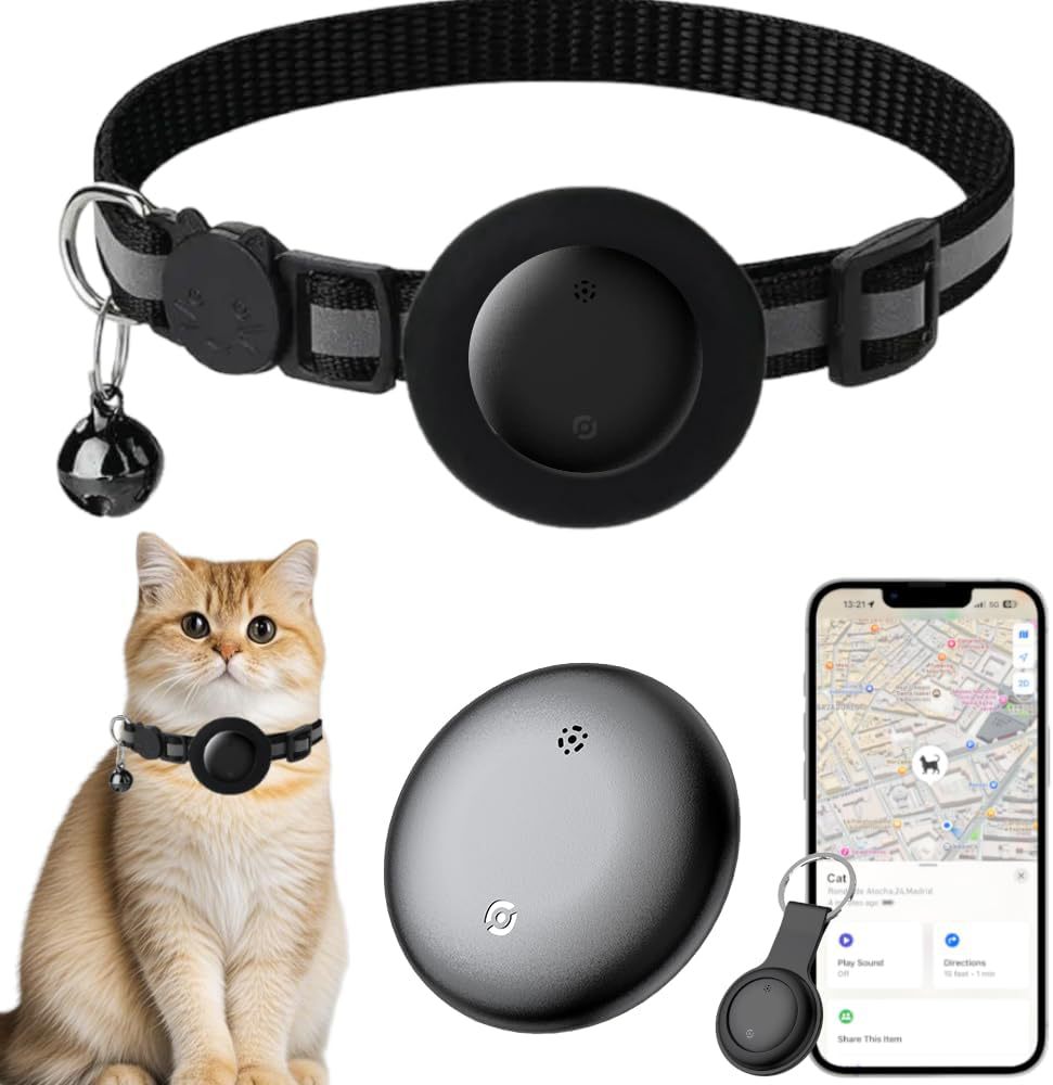 Pet Cat Location Tracker Collar