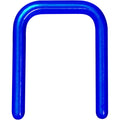 16G 7/16 Blue Flexible Bioplast Square Septum Retainer