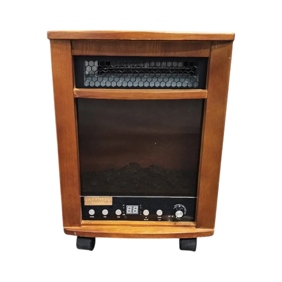 Infinity Flame Fireplace Space Heater