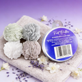 Lavender Bath Bundle – Moisturizing Glycerin Soaps & Shower Loofah Set