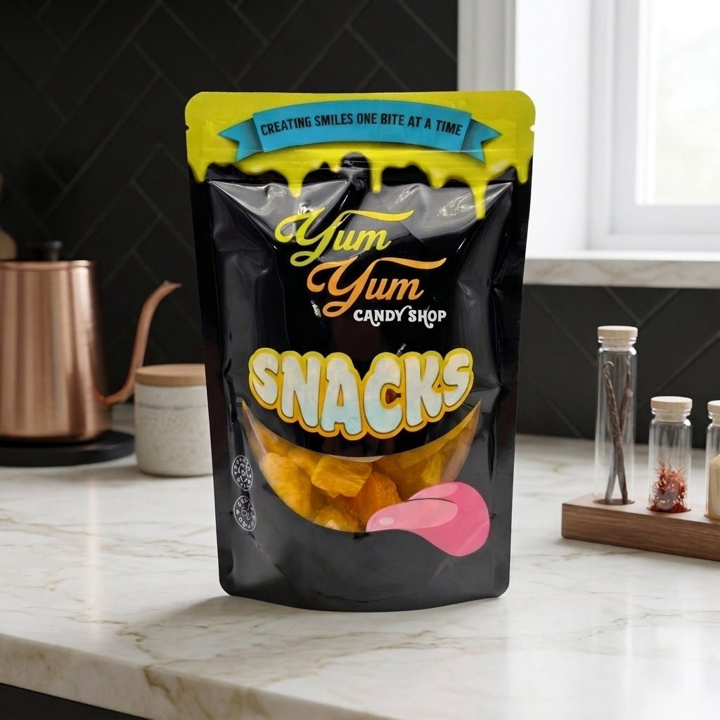 Freeze Dried Fruit Mix – Pineapple, Peaches, Papaya & Apples | Yum Yum Candy Shop