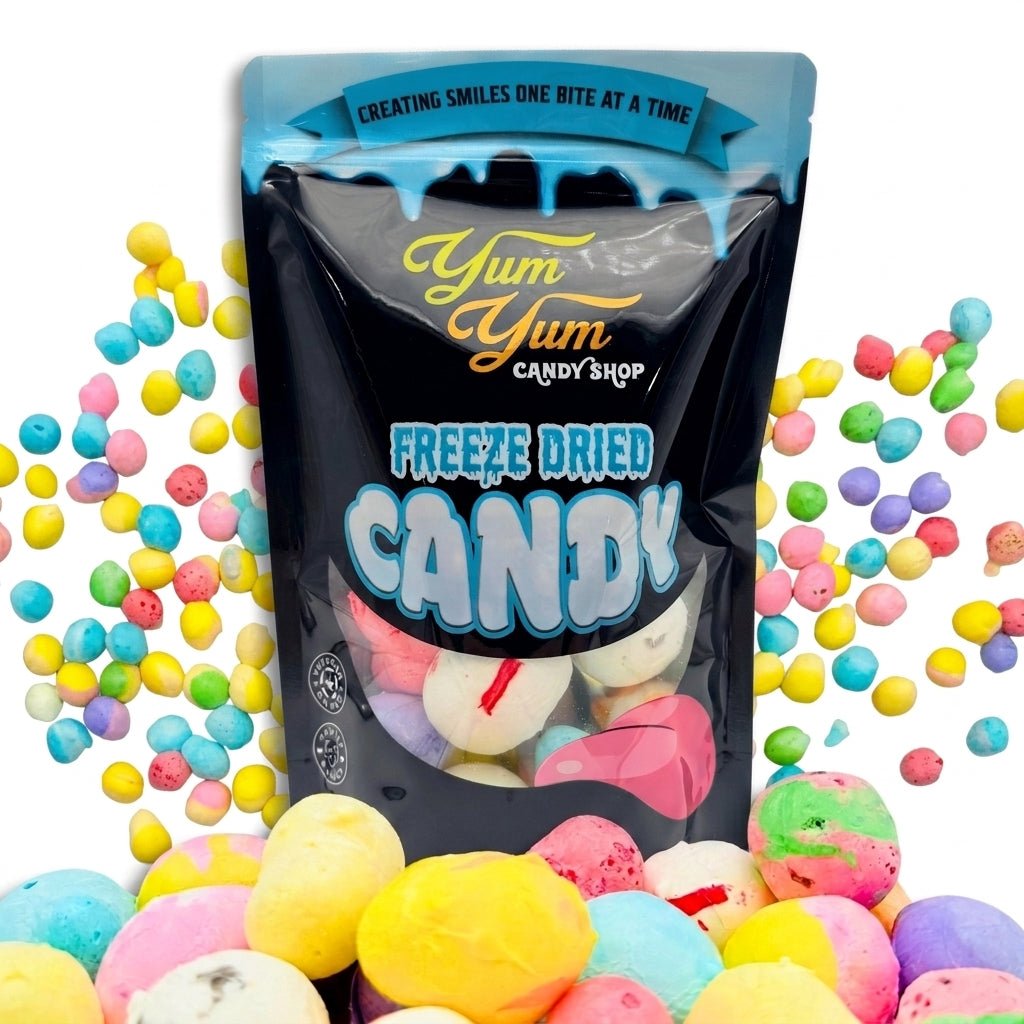 Freeze Dried Salt Water Taffy Mix – Candy Snack | Yum Yum Candy Shop