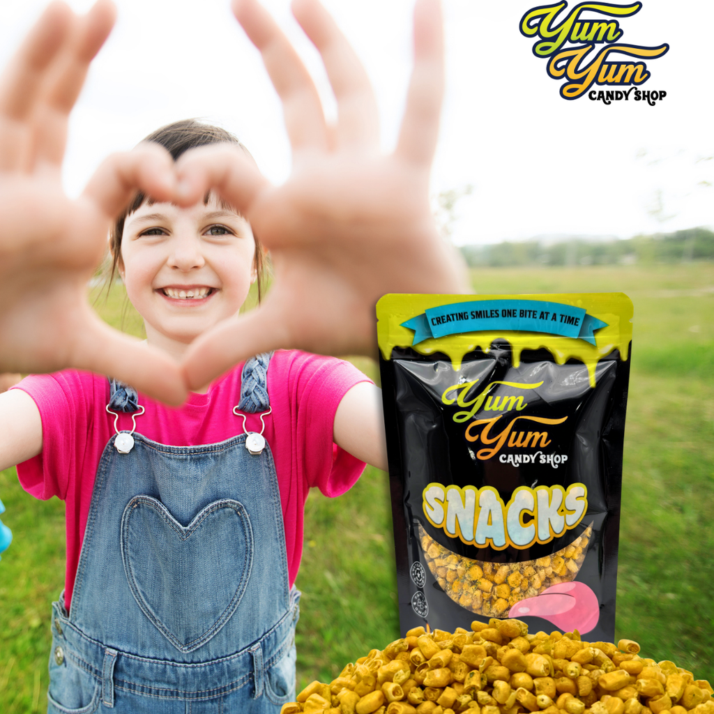 Freeze Dried Corn – Ranch Flavored Crispy Vegetable Snack | Yum Yum Candy Shop