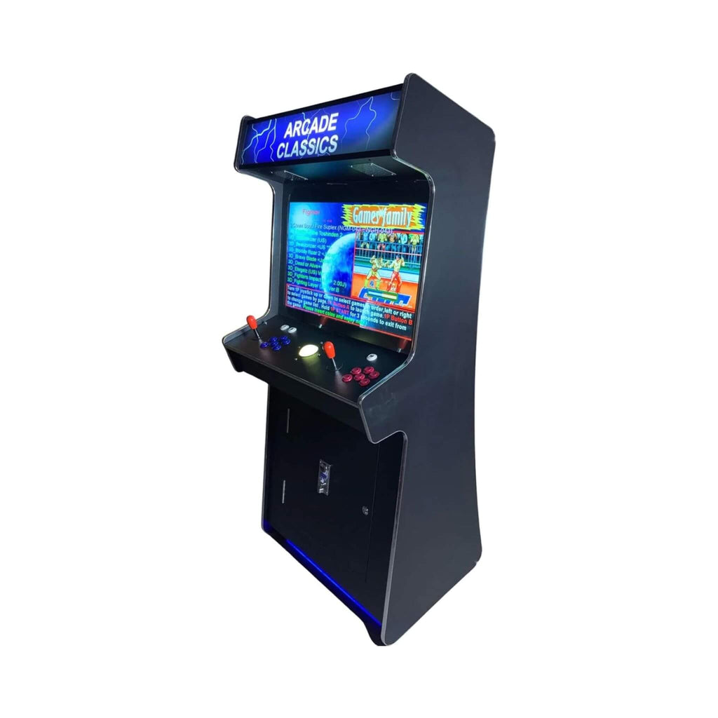 Full-Size Commercial-Grade 2-Player Upright Standup Arcade Machine With 4500 Classic Games And 2 Shooting Guns (SAK23984)