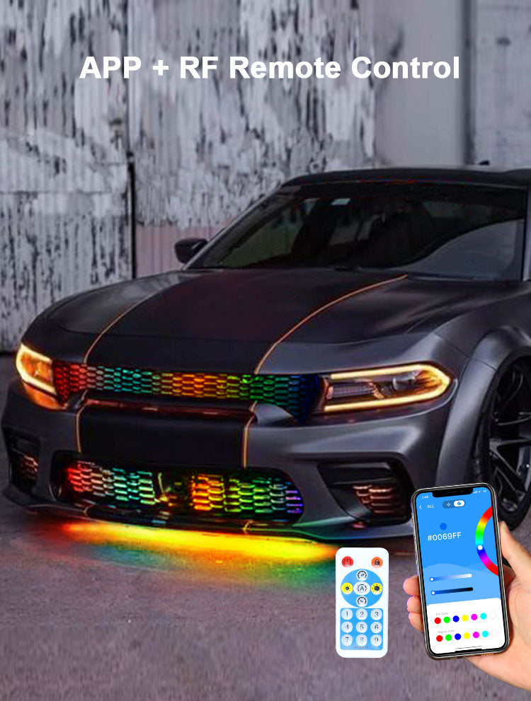 Premium Grill Lighting Kit with Flow + Solid Modes