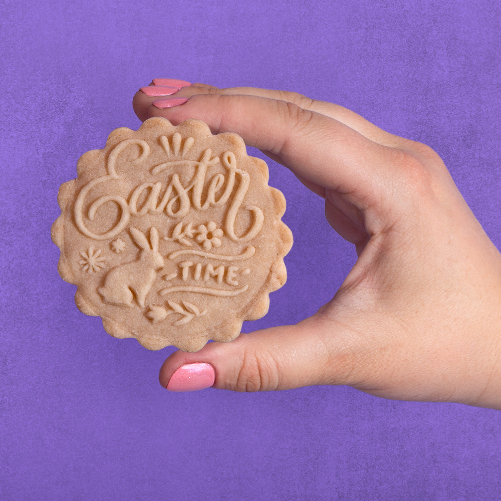 Embossed Easter Cookie Stamp - Easter Time