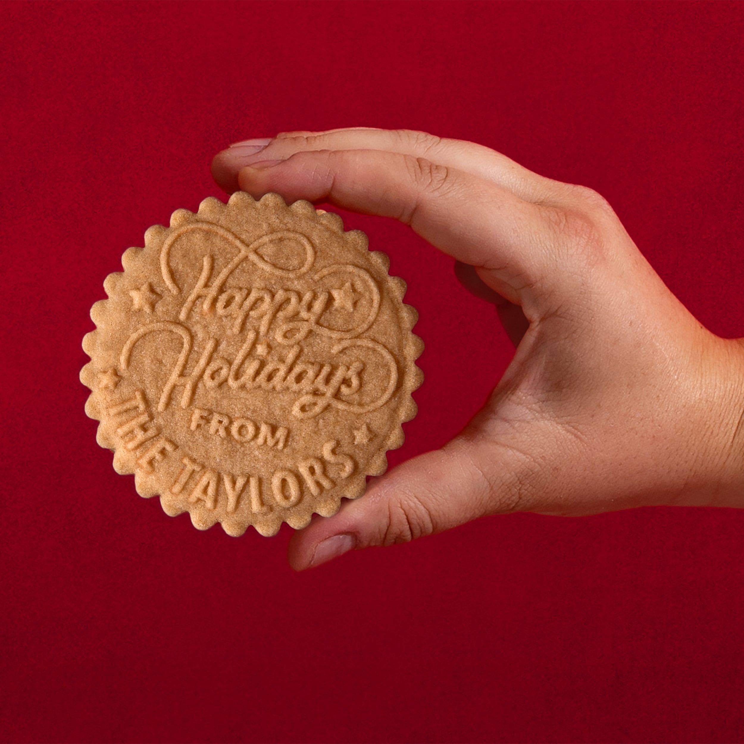 Christmas Cookie Stamp - Warm Wishes
