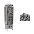 Harvia Cilindro Modern Steel Pillar Style Sauna Heater W/ Sauna Stones [PC60/80/90] (SAK84937)
