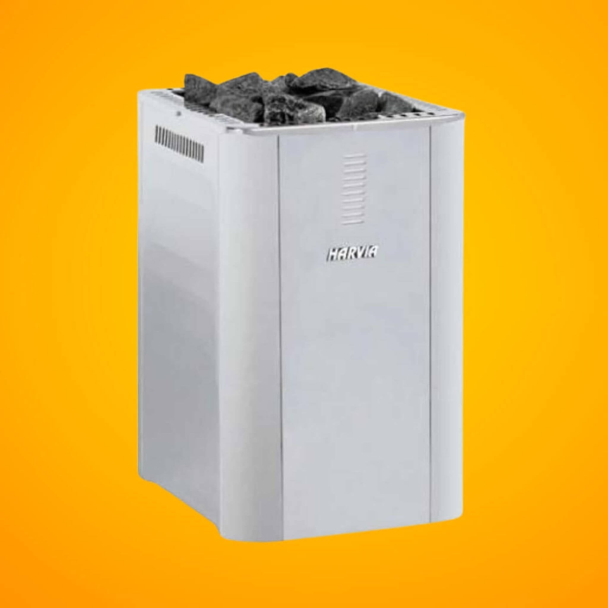 Harvia Duo Series Stainless Steel Wood Sauna Stove With Sauna Stones [WK200SLUX/WK360SLUX] (SAK68420)