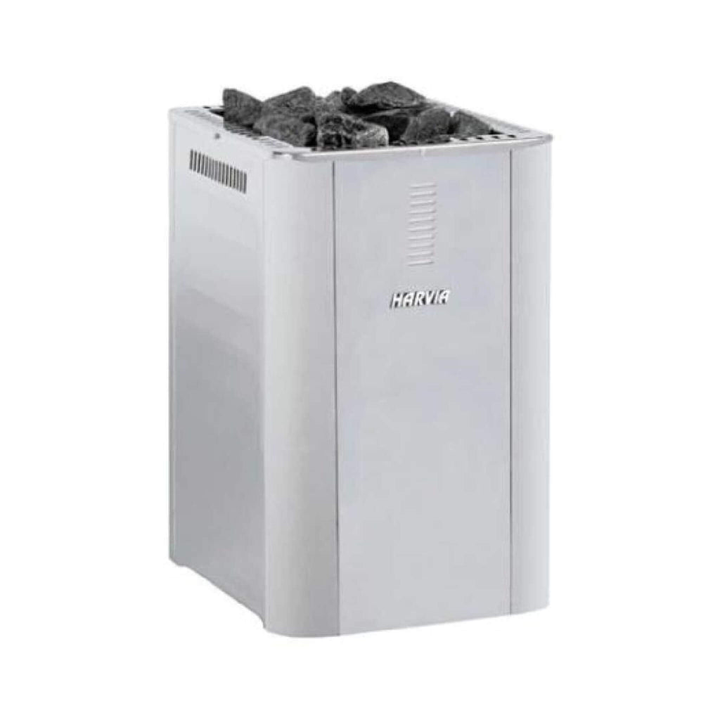 Harvia Duo Series Stainless Steel Wood Sauna Stove With Sauna Stones [WK200SLUX/WK360SLUX] (SAK68420)