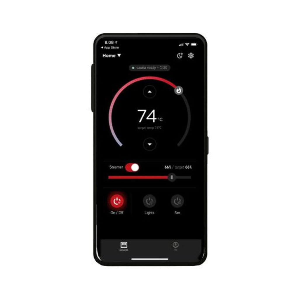 Harvia KIP UL Certified Electric Sauna Heater With Xenio CX170 Digital Control, WiFi Remote Control & Sauna Stones (SAK74563)
