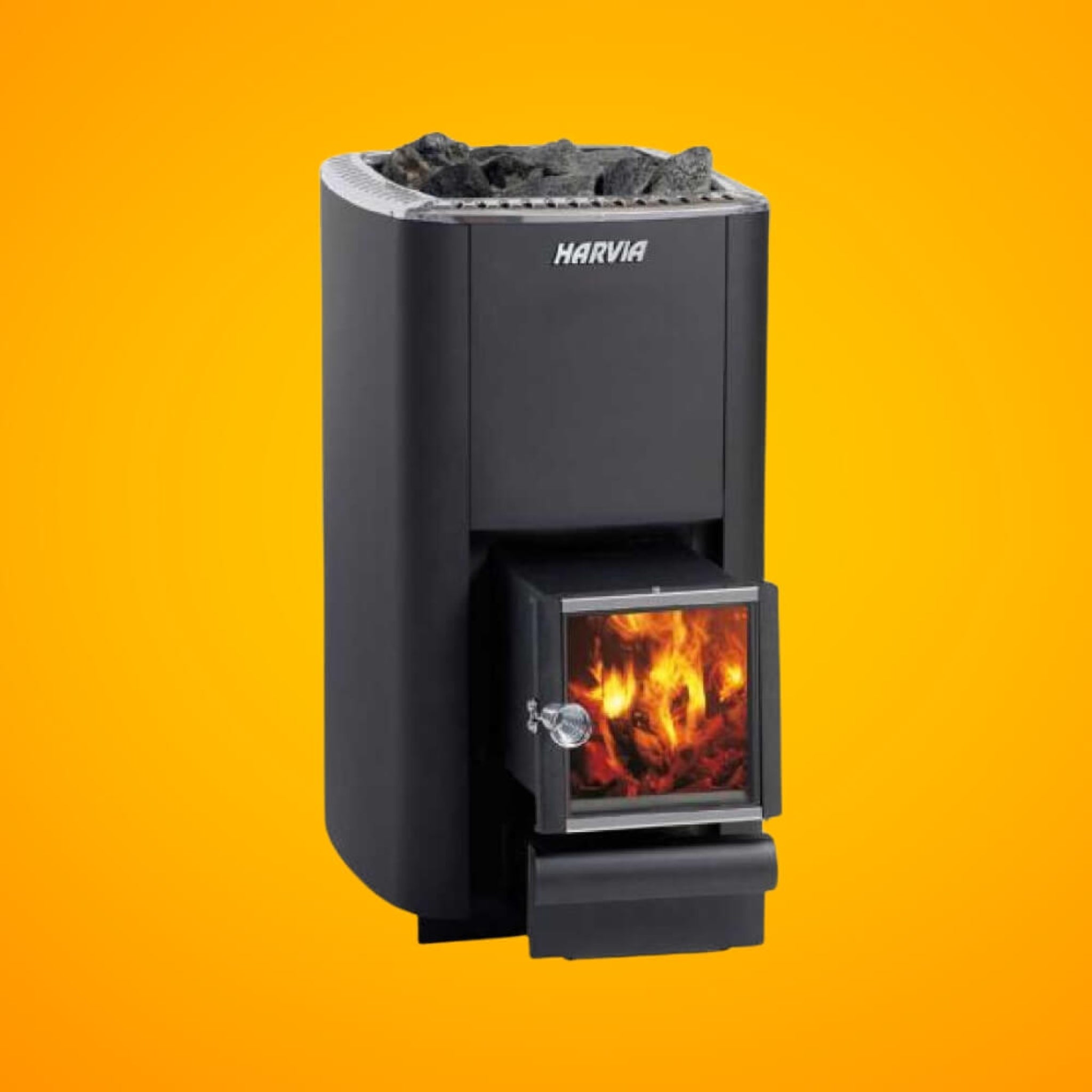 Harvia M3 SL 16.5KW Wood Sauna Stove With Sauna Stones [WKM3SL] (SAK48521)