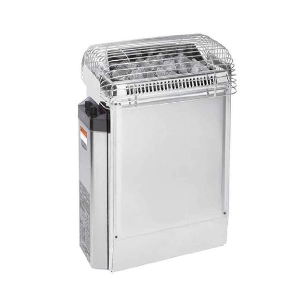 Harvia Topclass KV Stainless Steel Sauna Heater With Built-In Temperature Controls & Sauna Stones [JKV45/60/80] (SAK31695)