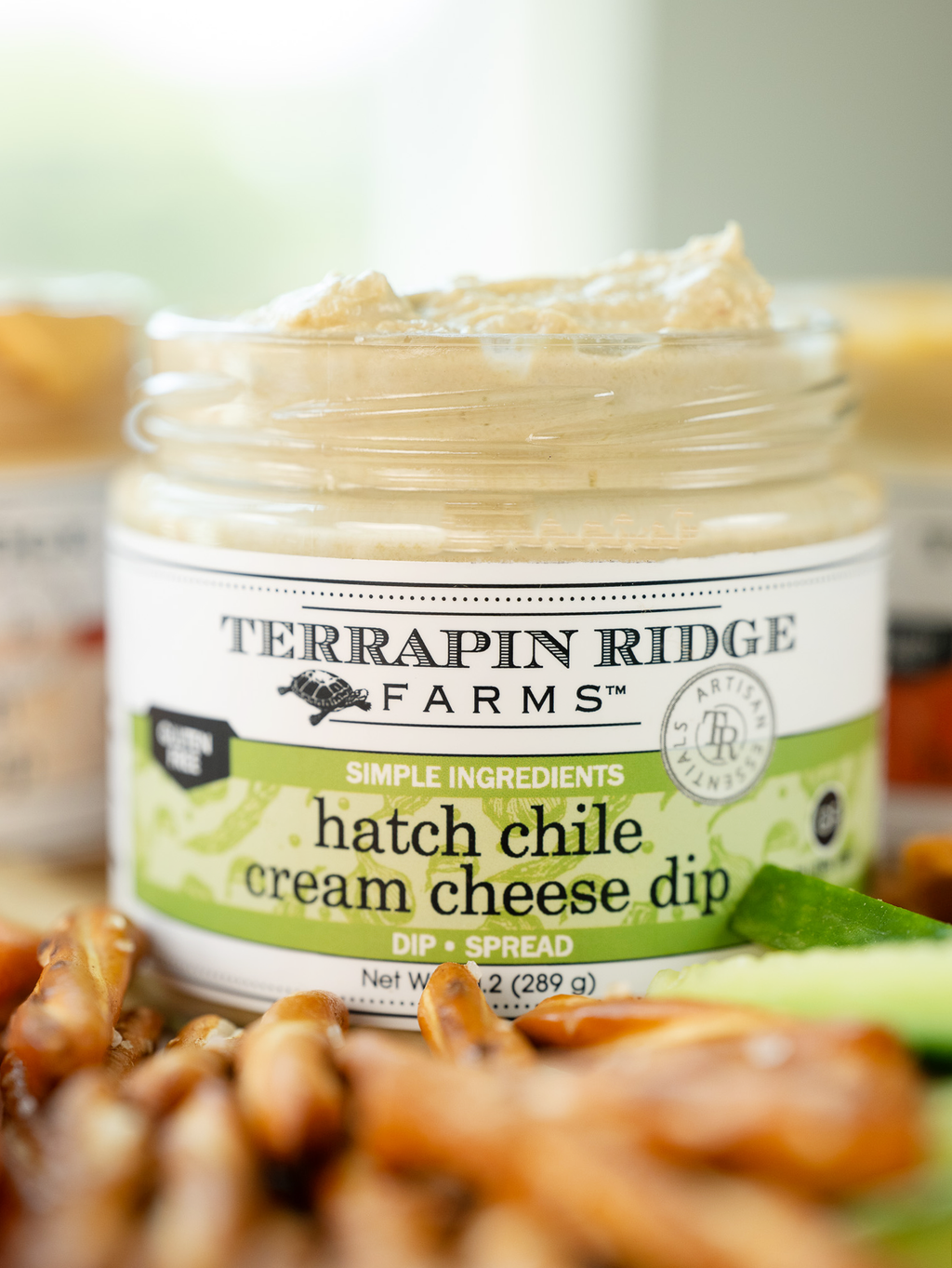 Hatch Chile Cream Cheese Dip