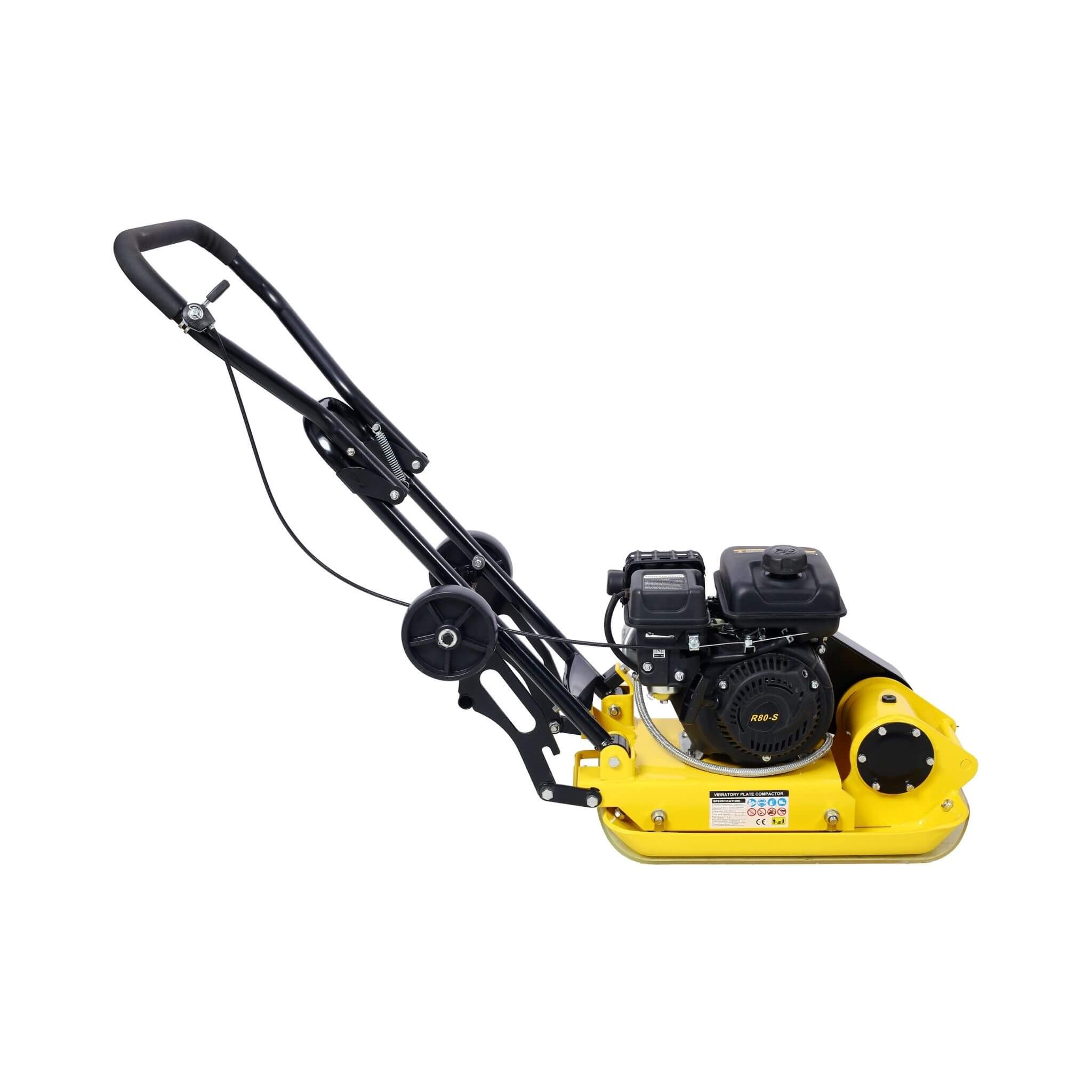 Heavy-Duty 2.5HP 79CC 8200N Gas-Powered Plate Compactor Machine (SAK58492)