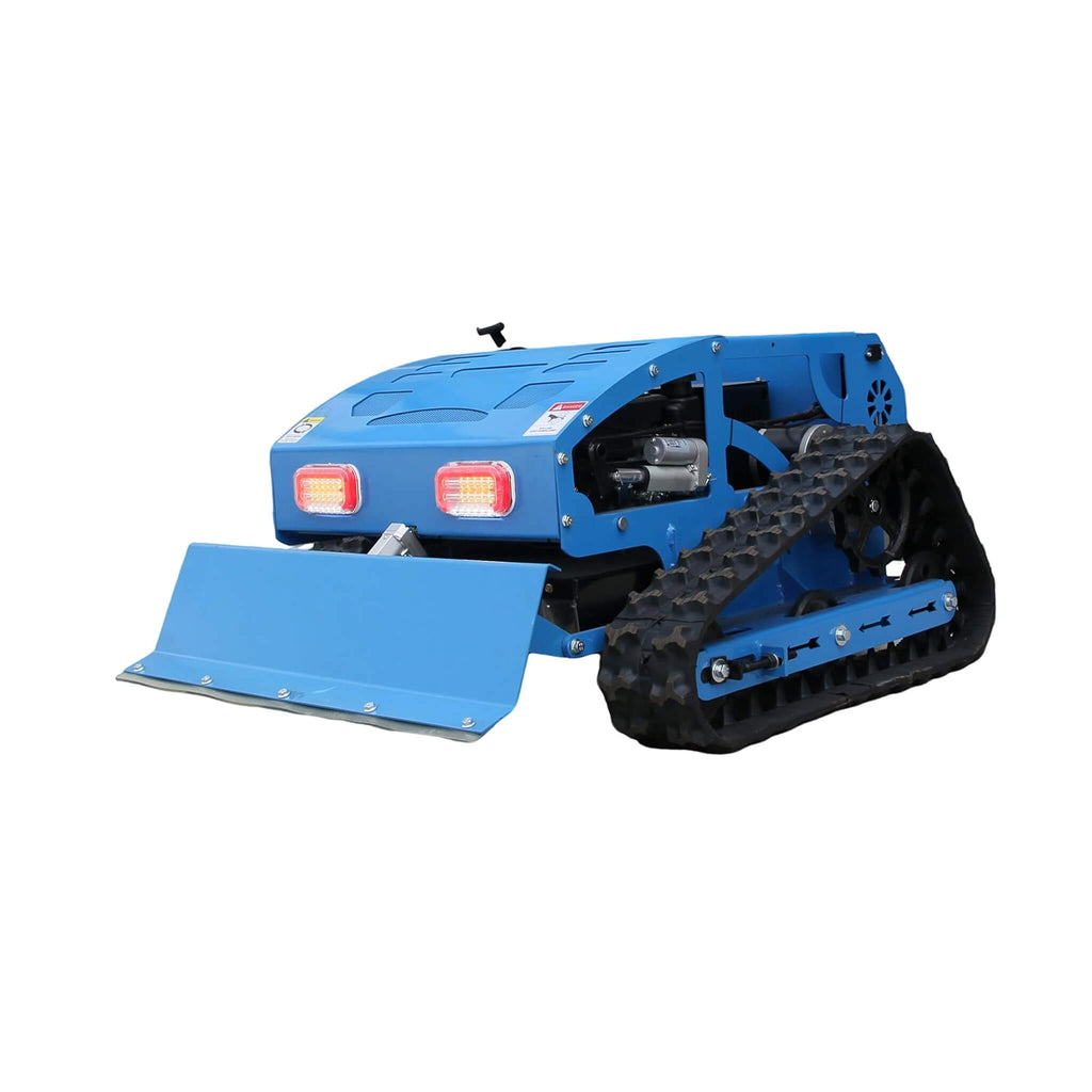 Heavy-Duty 21-Inch 9HP Commercial Remote-Controlled Robotic Lawn Mower With Tracks And Plow (SAK26583)