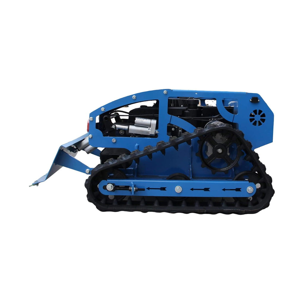 Heavy-Duty 21-Inch 9HP Commercial Remote-Controlled Robotic Lawn Mower With Tracks And Plow (SAK26583)