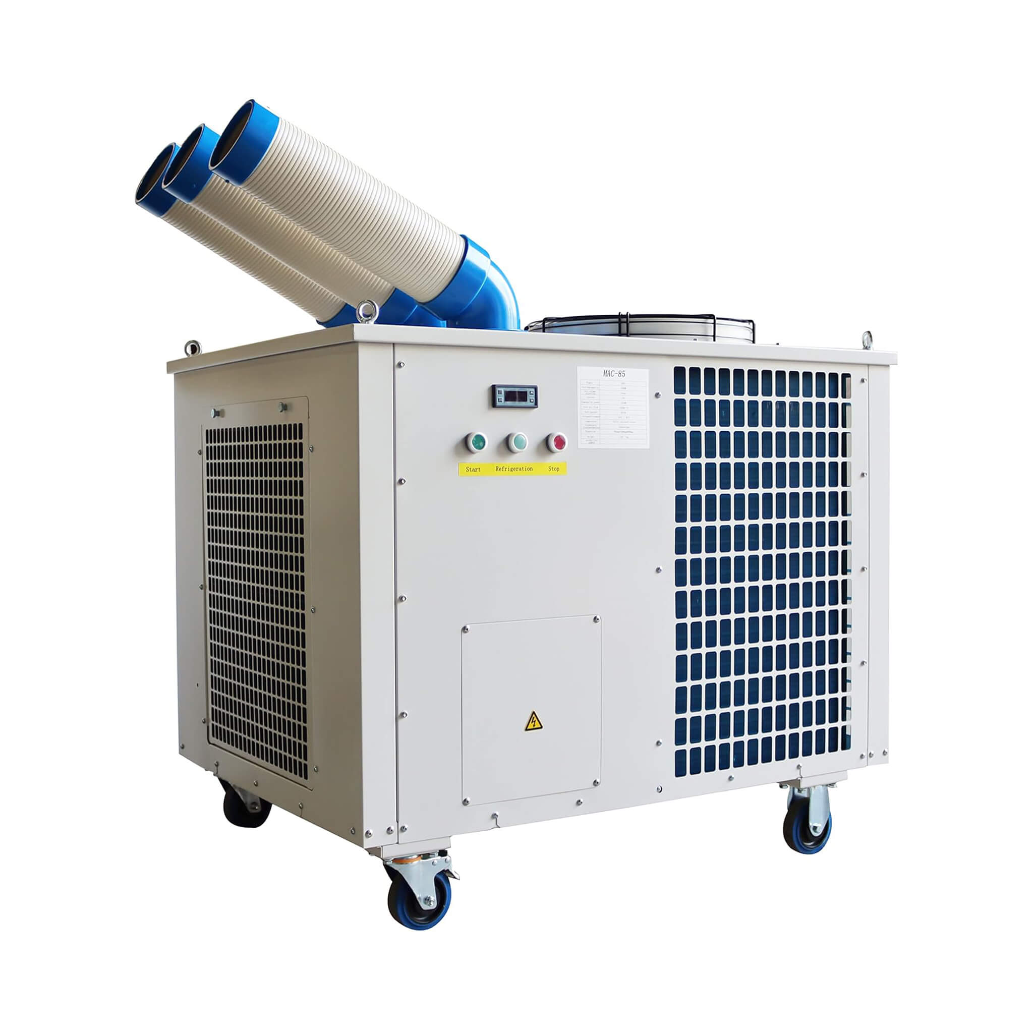 Heavy-Duty 220V Portable 29K BTU Outdoor Industrial Spot Cooler Air Conditioner (SAK18736)