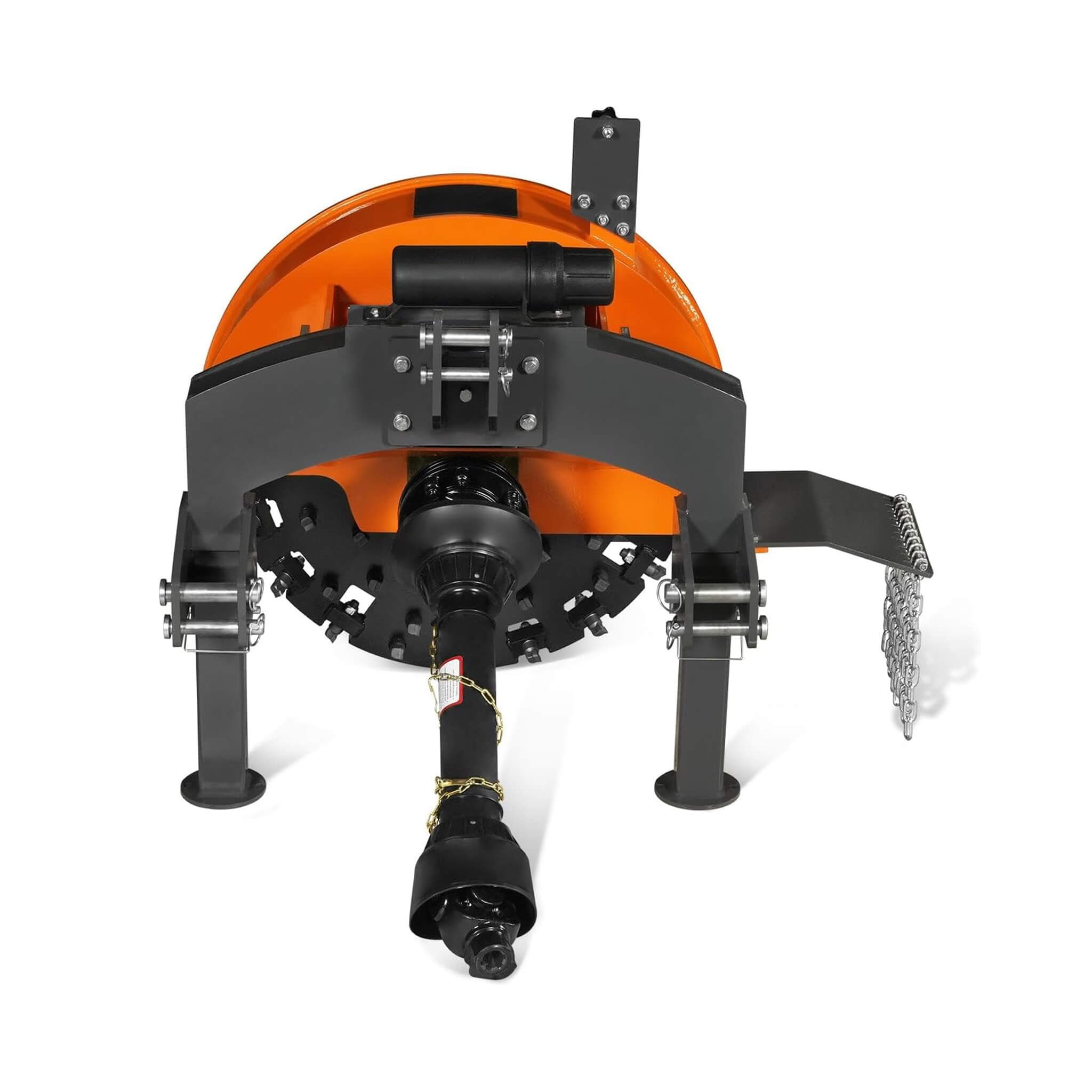 Heavy-Duty 30-Inch 3-Point PTO Stump Grinder For 40-100HP Tractors [PTO Shaft Included] (SAK47092)