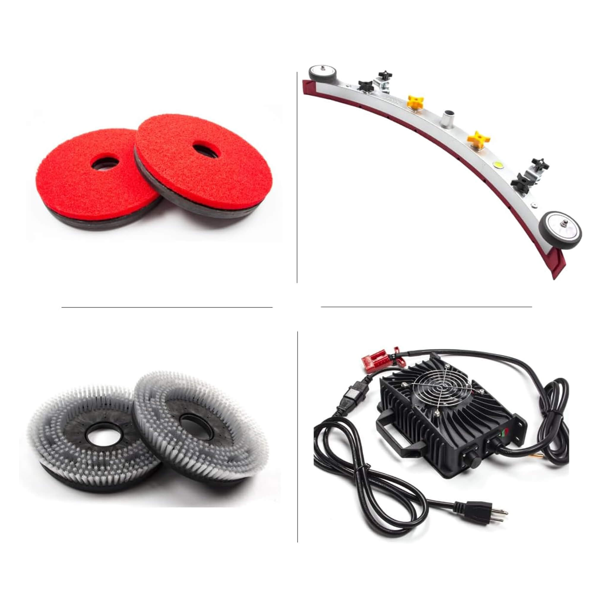 Heavy-Duty 34-Inch Industrial Ride-On Floor Scrubber Machine (SAK63290)