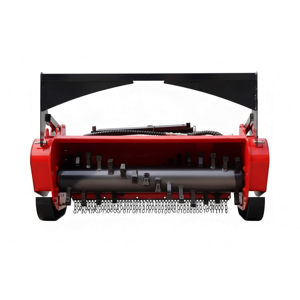 Heavy-Duty 46-Inch Drum Forestry Skid Steer Mulcher Attachment (SAK30495)