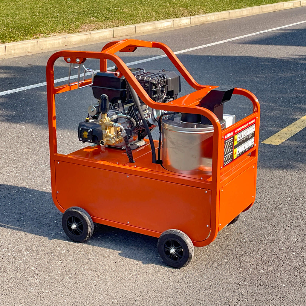 Heavy-Duty 4GPM 4000PSI Commercial Portable Hot Water Pressure Power Washer (SAK26013)