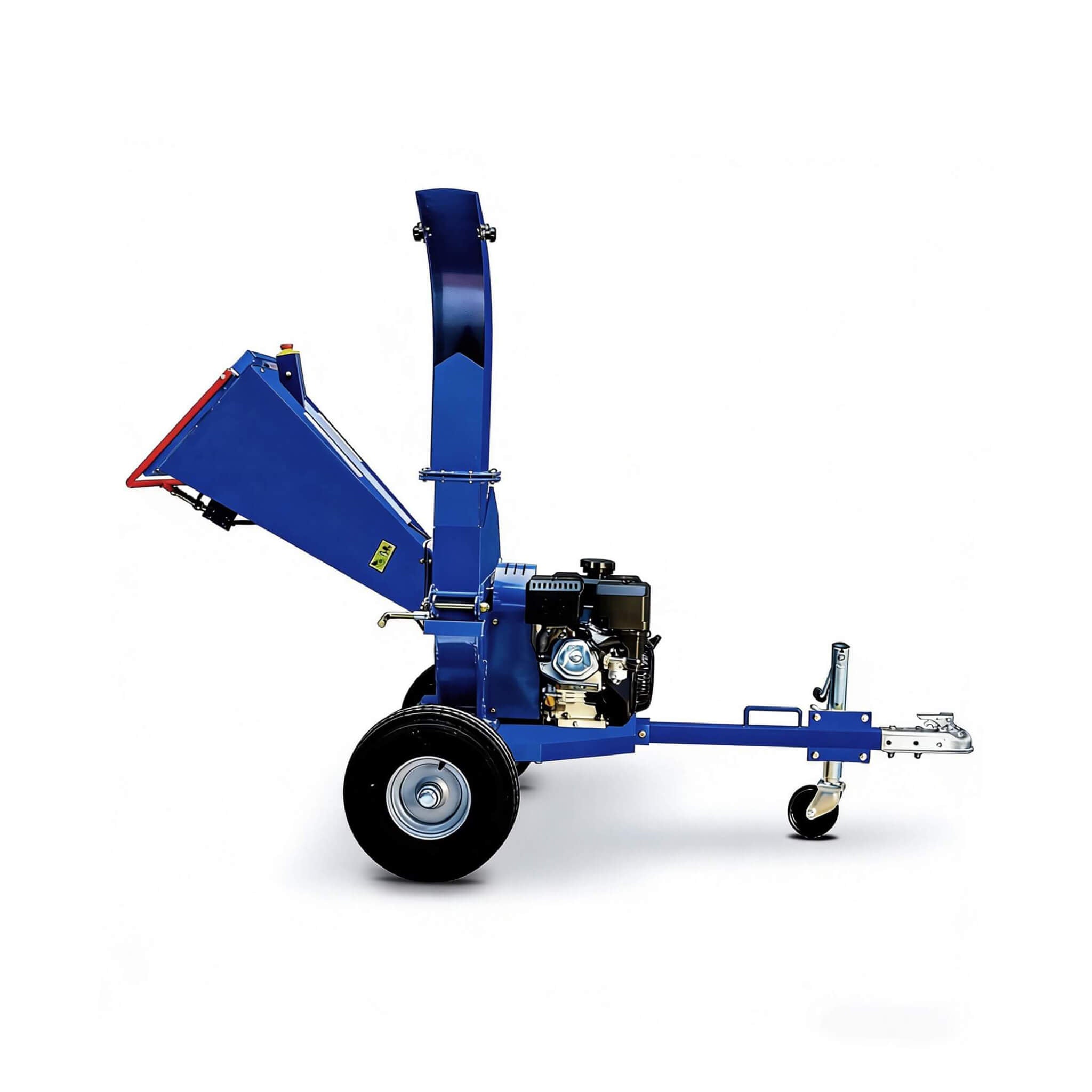 Heavy-Duty 5-Inch 15HP 420CC Gas Towable Disc Wood Chipper Shredder With Recoil Start (SAK51947)