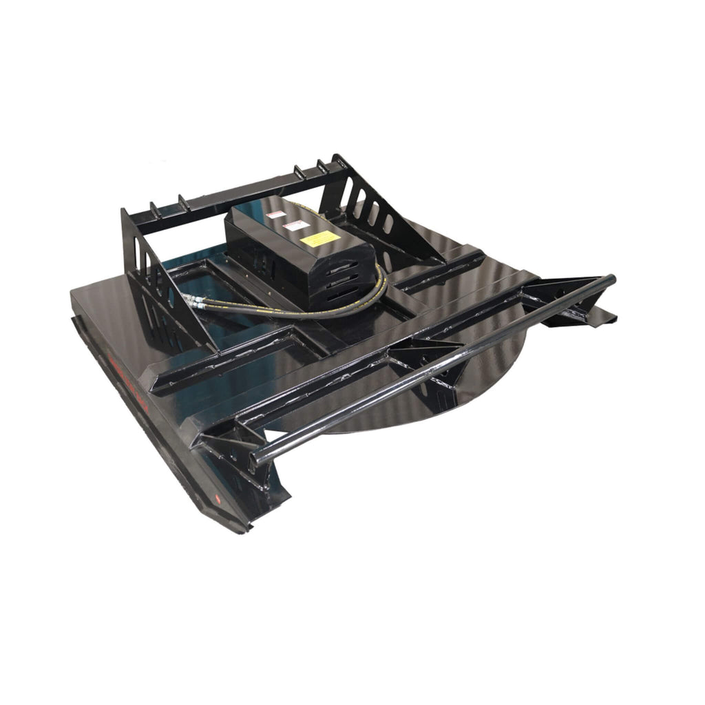 Heavy-Duty 72-Inch Hydraulic Brush Mower Skid Steer Attachment (SAK96502)