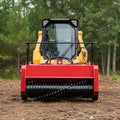 Heavy-Duty 72-Inch Hydraulic Forestry Mulcher Skid Steer Loader Attachment (SAK39168)