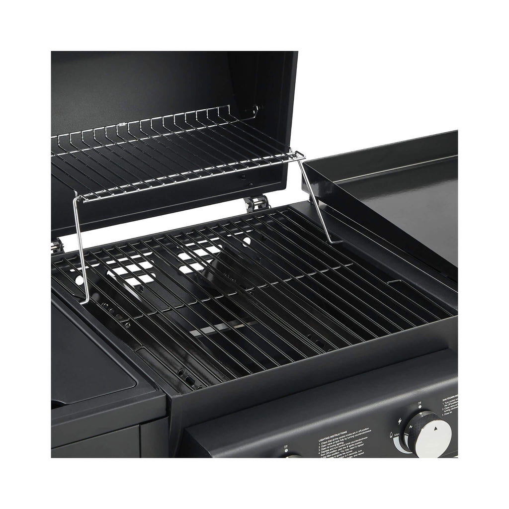 Castelle Flame Heavy-Duty All-In-One Outdoor 5-Burner 56K BTU Liquid Propane Grill (SAK57124)