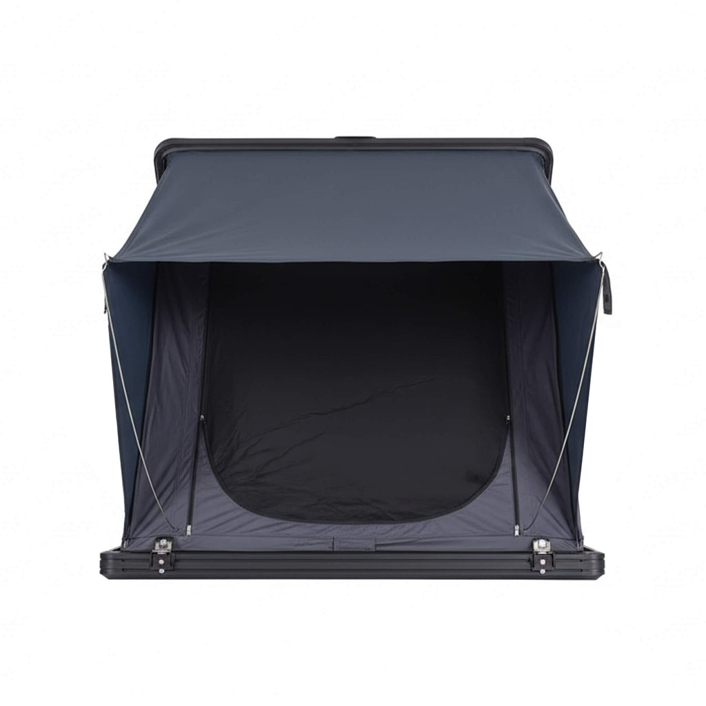Trailora Ridge Heavy-Duty Aluminum Hard-Shell Rooftop Tent With Ladder, LED Lighting, And Memory Foam Mattress (SAK82931)