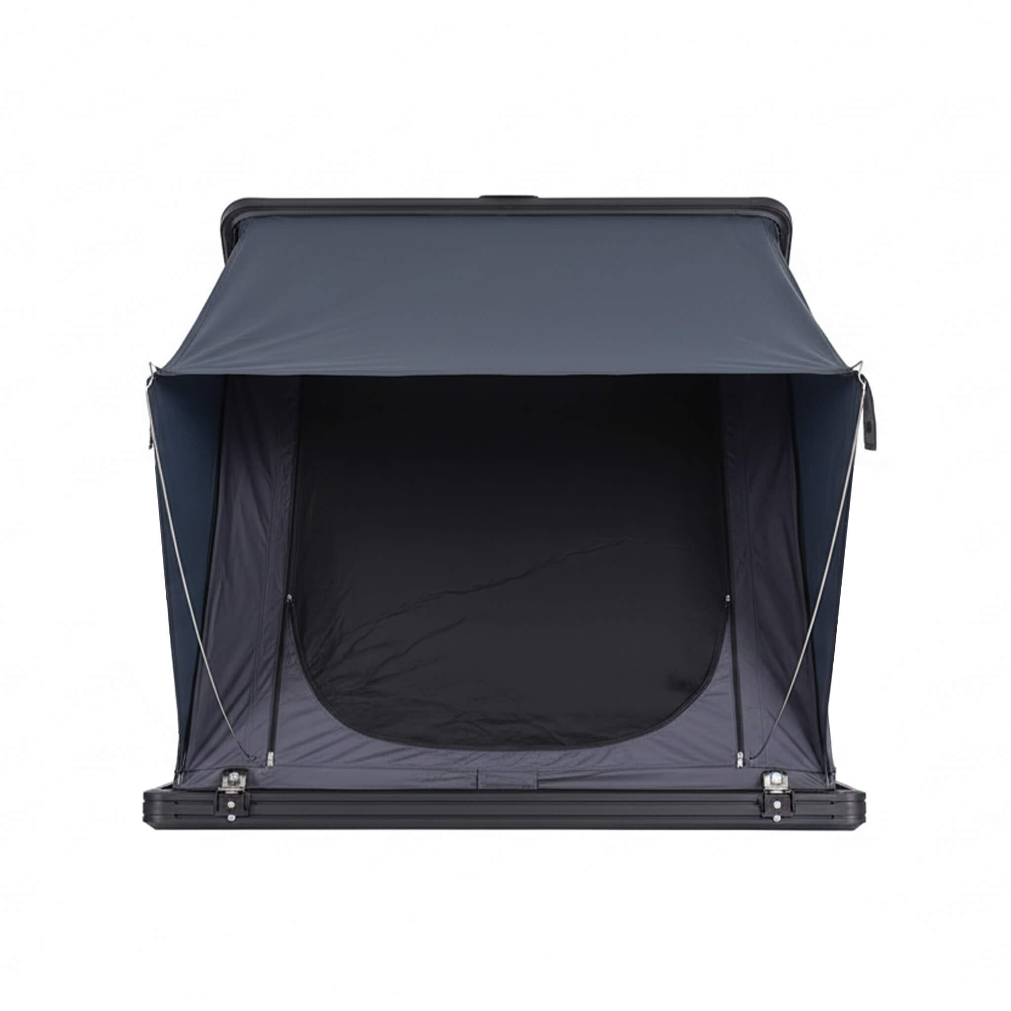 Trailora Ridge Heavy-Duty Aluminum Hard-Shell Rooftop Tent With Ladder, LED Lighting, And Memory Foam Mattress (SAK82931)