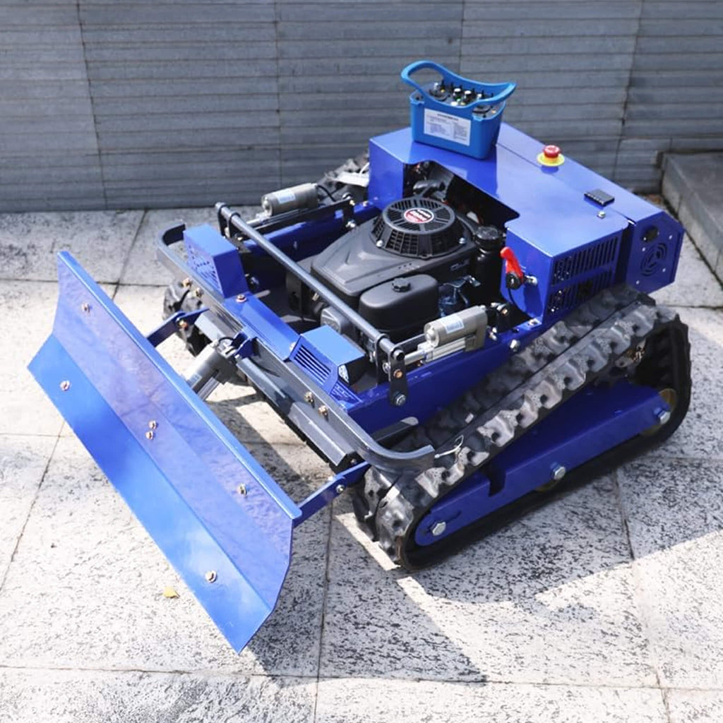 Heavy-Duty Commercial Remote-Controlled Lawn Mower With Snow Plow (SAK85214)