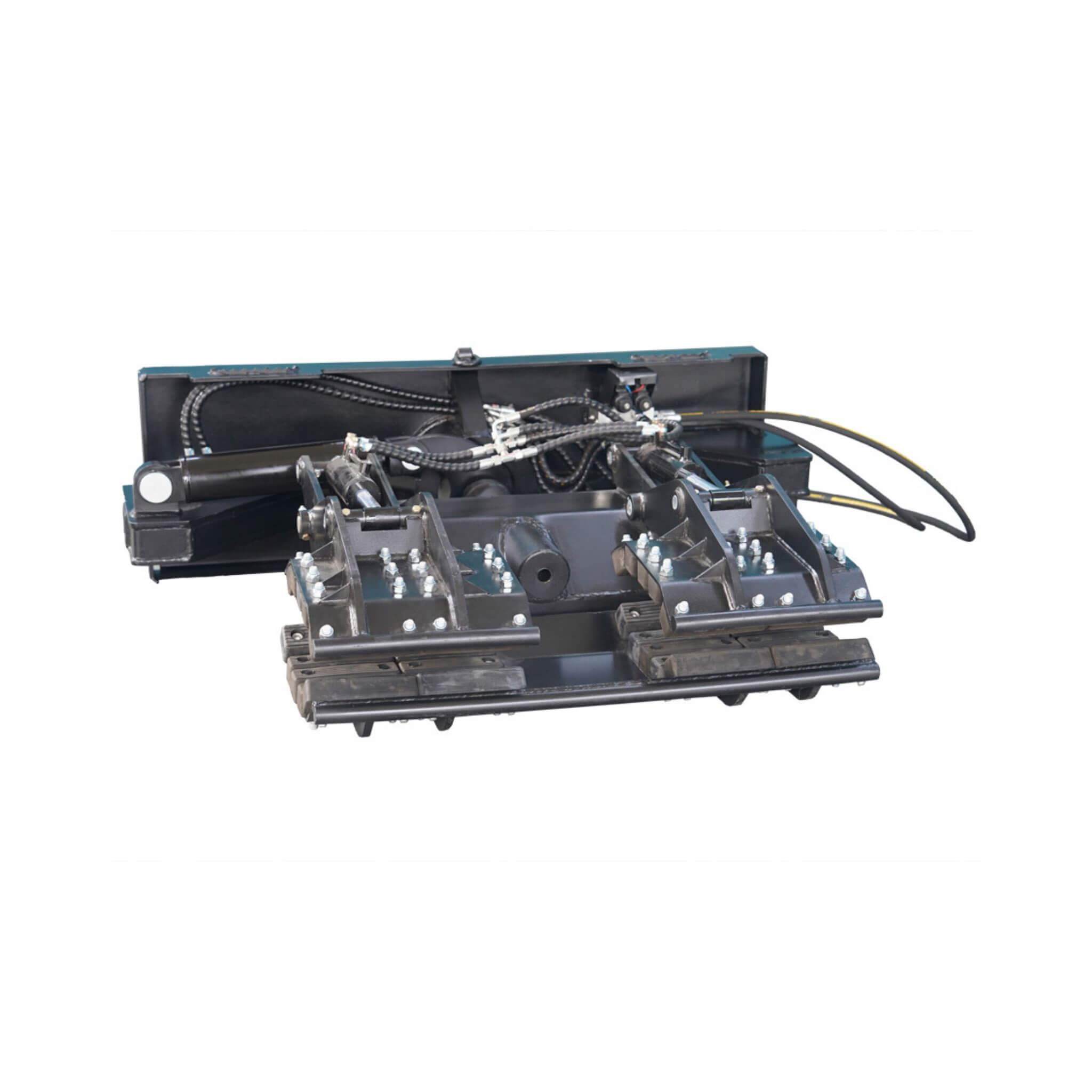 Heavy-Duty Hydraulic Grapple Rock And Pole Claw Skid Steer Attachment (SAK68042)