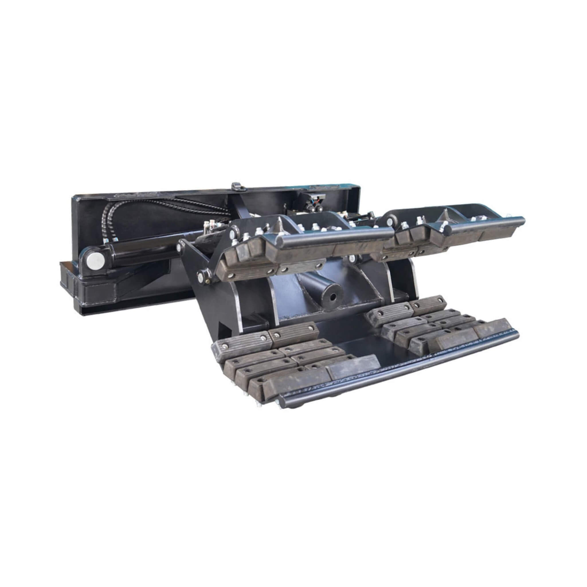Heavy-Duty Hydraulic Grapple Rock And Pole Claw Skid Steer Attachment (SAK68042)