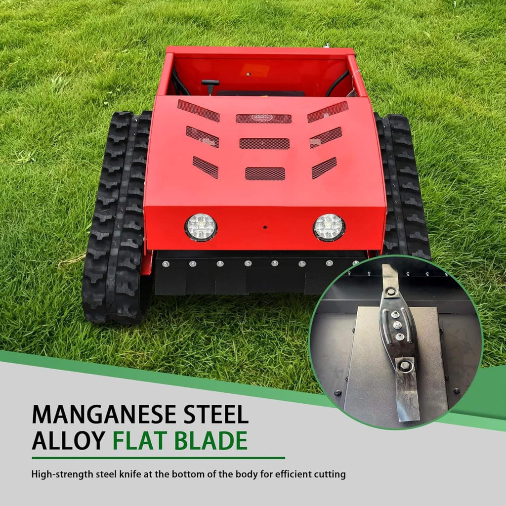 Heavy-Duty Industrial Remote-Controlled Lawn Mower With Adjustable Cutting Height (SAK71239)