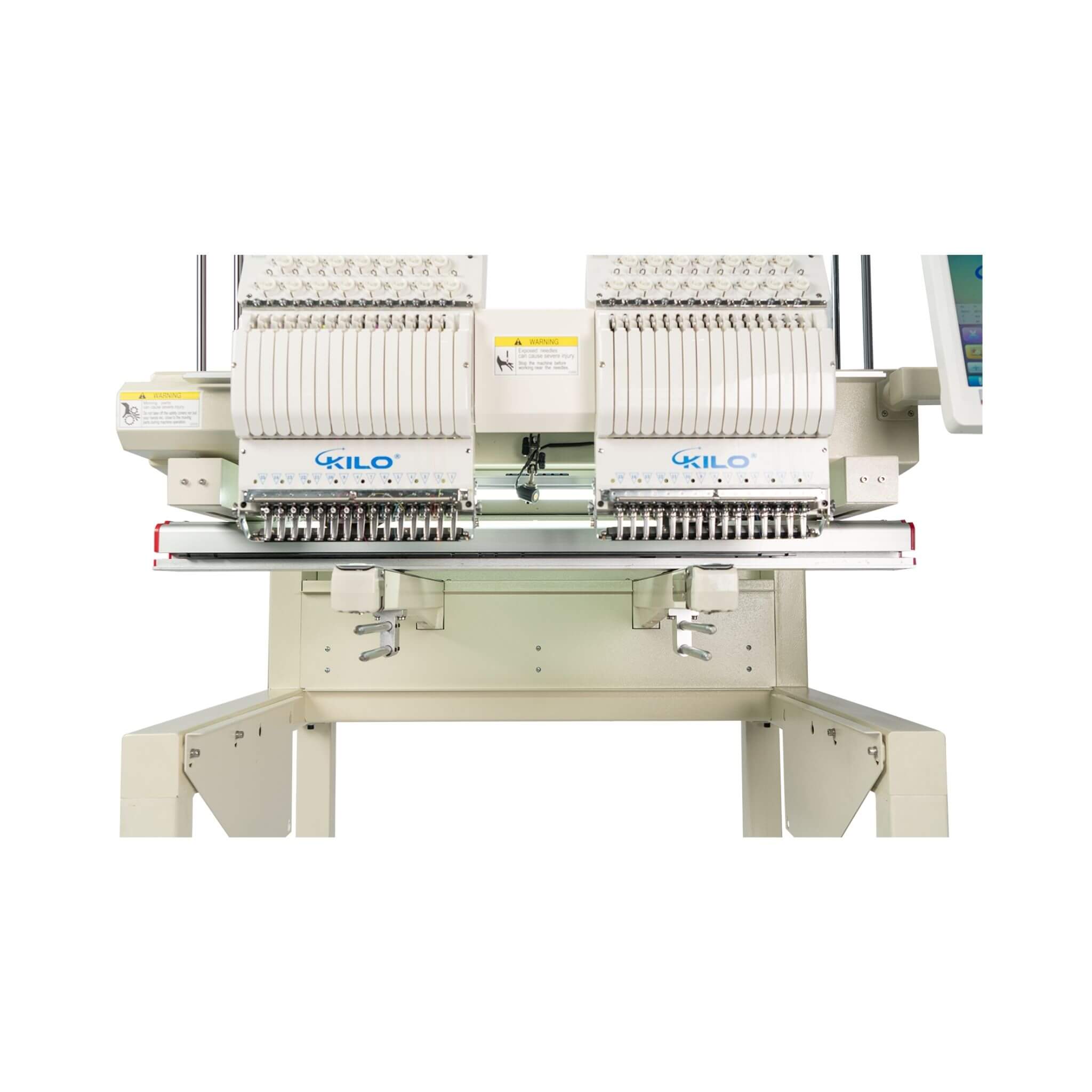 Heavy-Duty Multi-Functional Commercial 15-Needle Double Head Embroidery Machine (SAK76814)