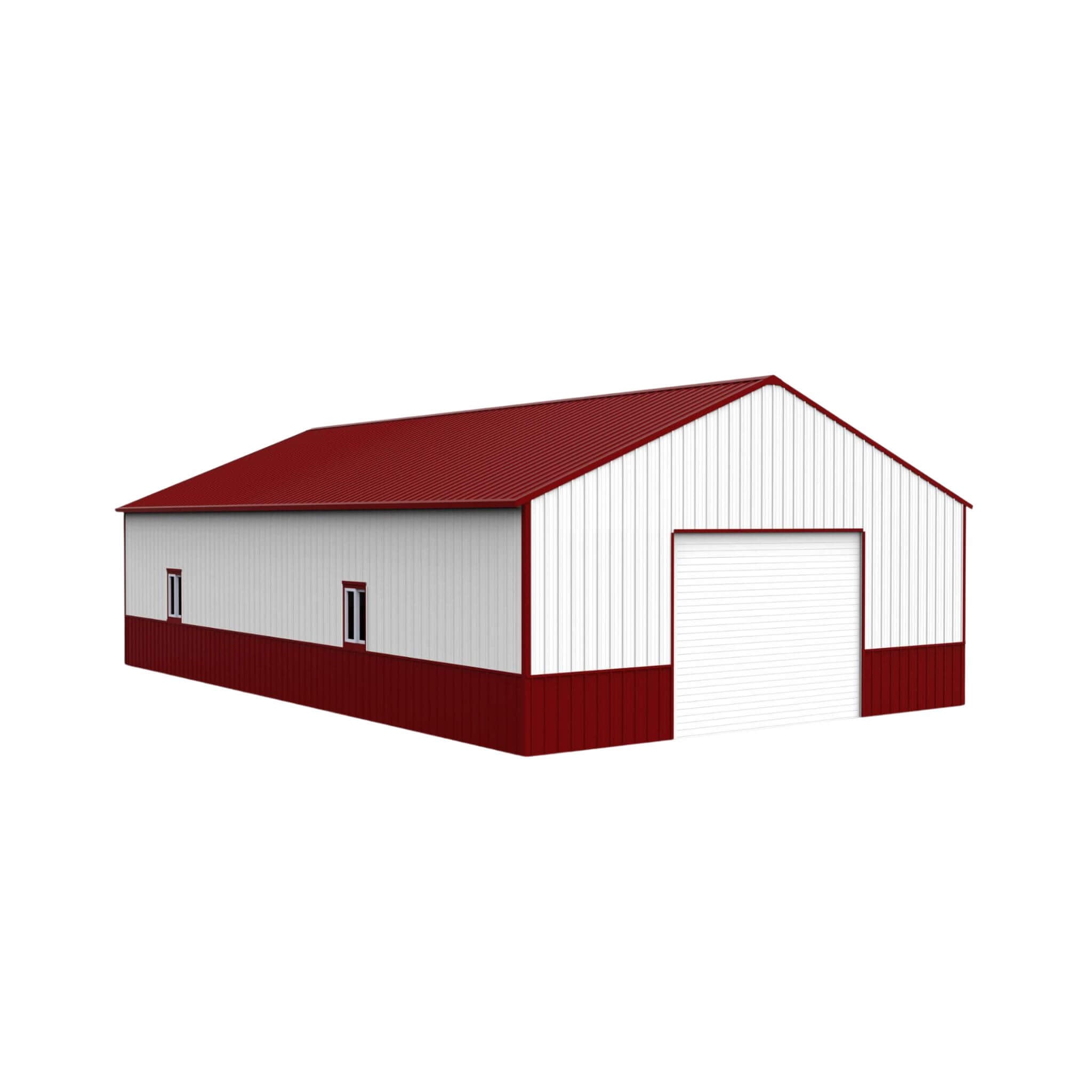 [31X51FT] Alora Heavy-Duty Outdoor Steel Garage Barn Storage Shed (SAK83146)