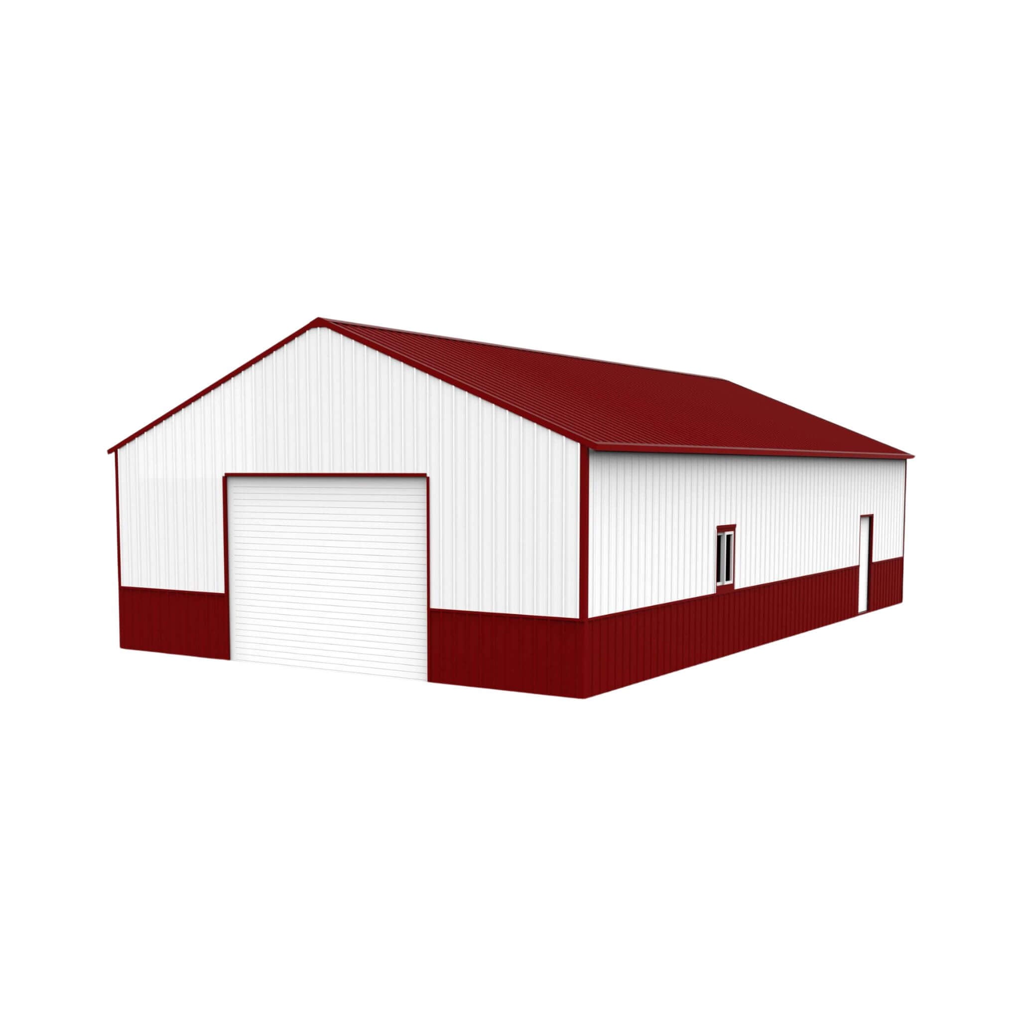 [31X51FT] Alora Heavy-Duty Outdoor Steel Garage Barn Storage Shed (SAK83146)