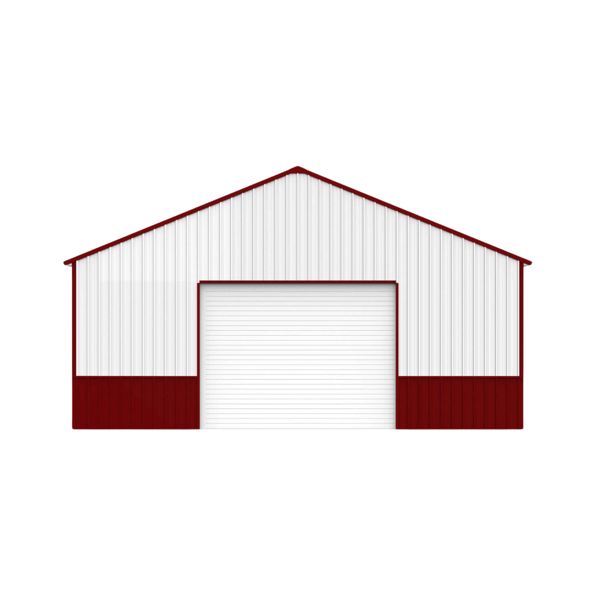 [31X51FT] Alora Heavy-Duty Outdoor Steel Garage Barn Storage Shed (SAK83146)