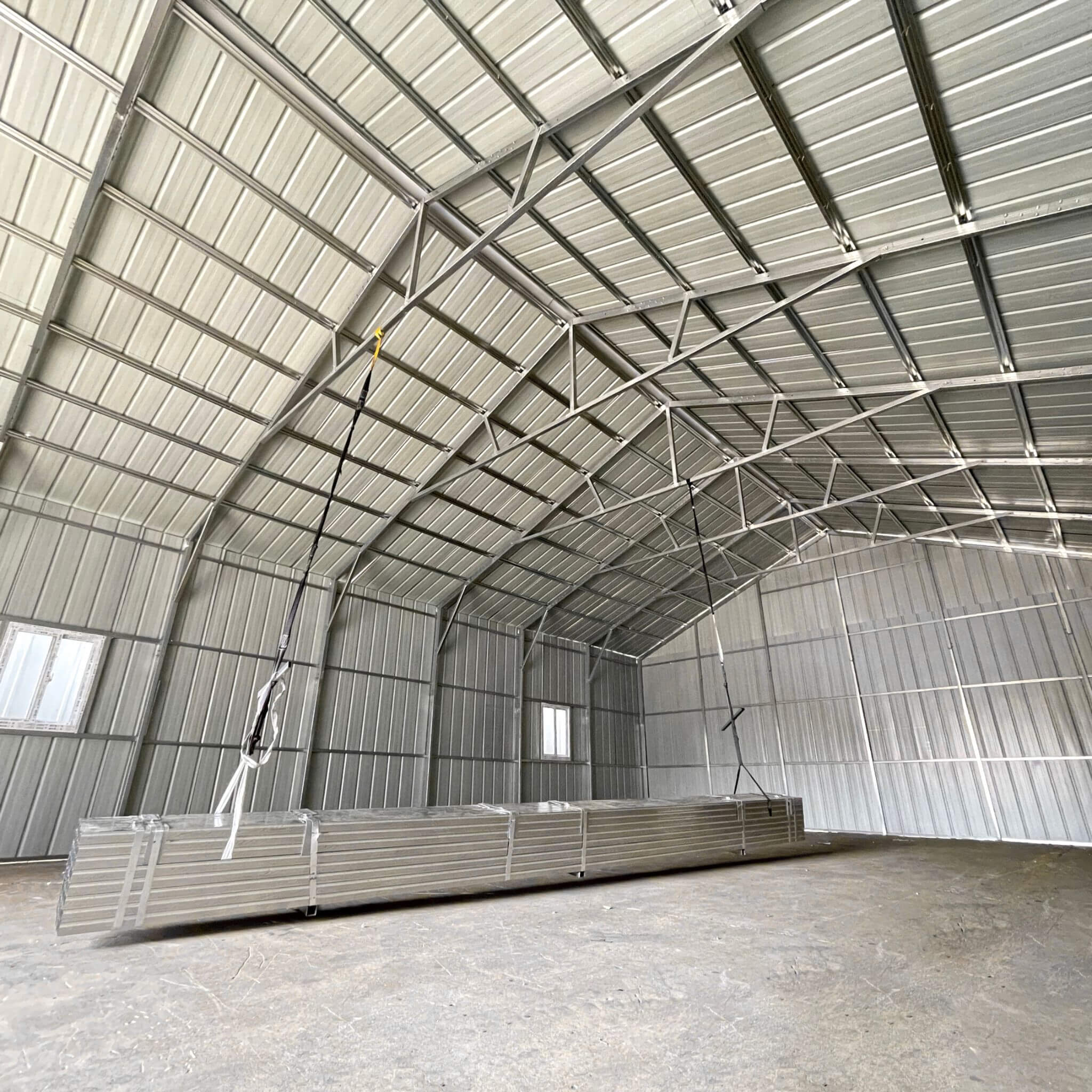 [31X51FT] Alora Heavy-Duty Outdoor Steel Garage Barn Storage Shed (SAK83146)