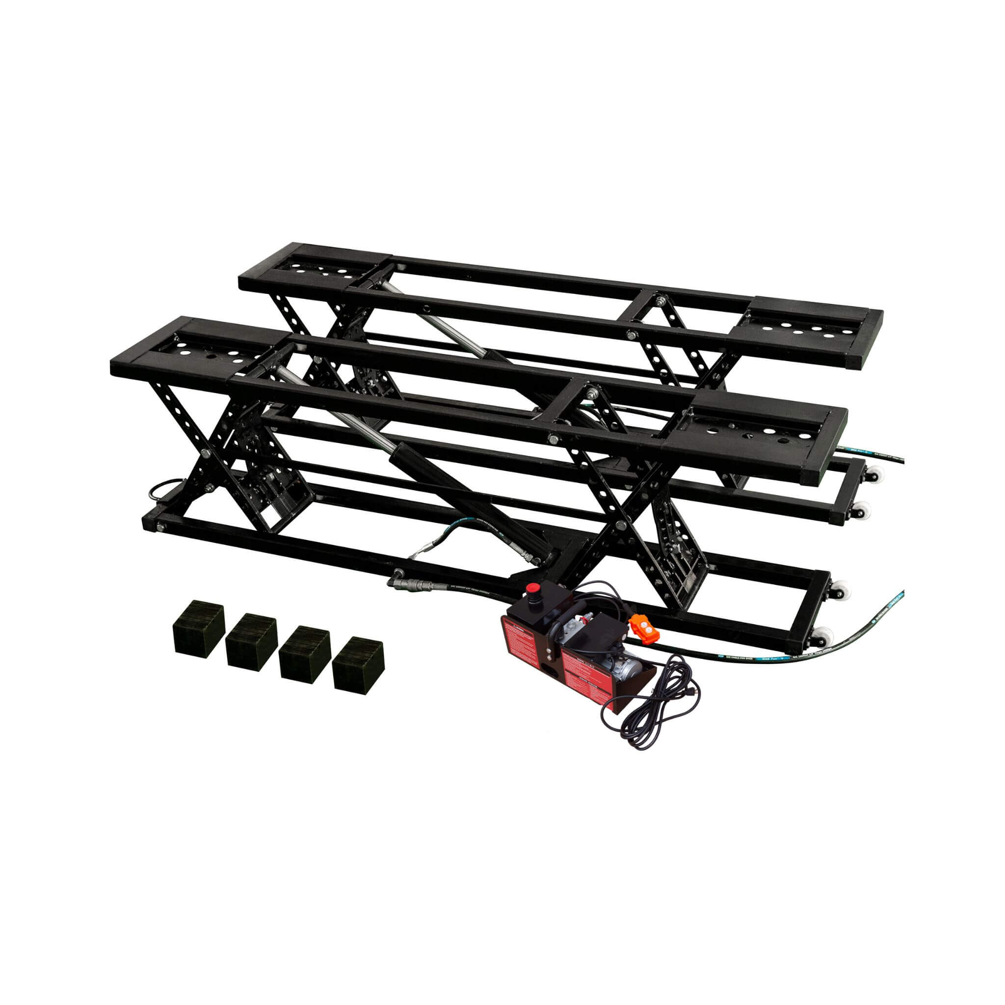 Heavy-Duty Portable 7000 LBS Car Lift Jack With Locking Levels (SAK10574)