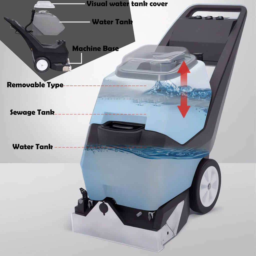 Heavy-Duty Portable Commercial 3-In-1 Wet Dry Carpet Cleaner (SAK76420)