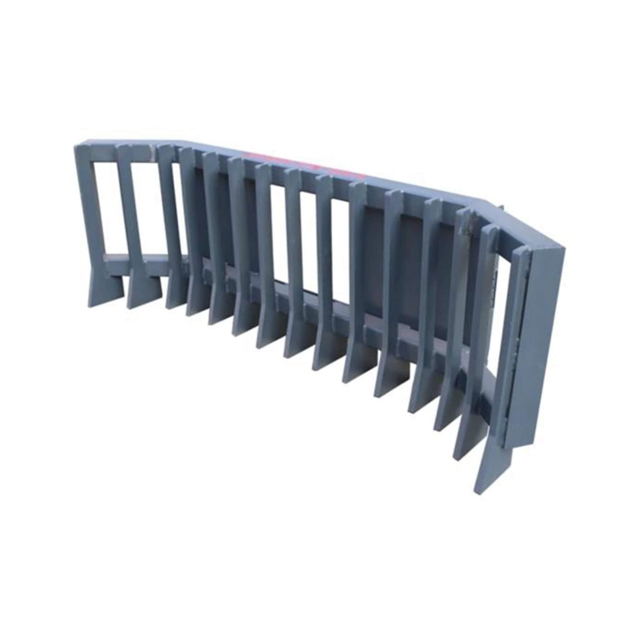 Heavy-Duty Push Stick Rake Skid Steer Attachment With Quick Attach (SAK60185)