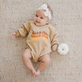 Hello Fall Sweatshirt Romper - more colors