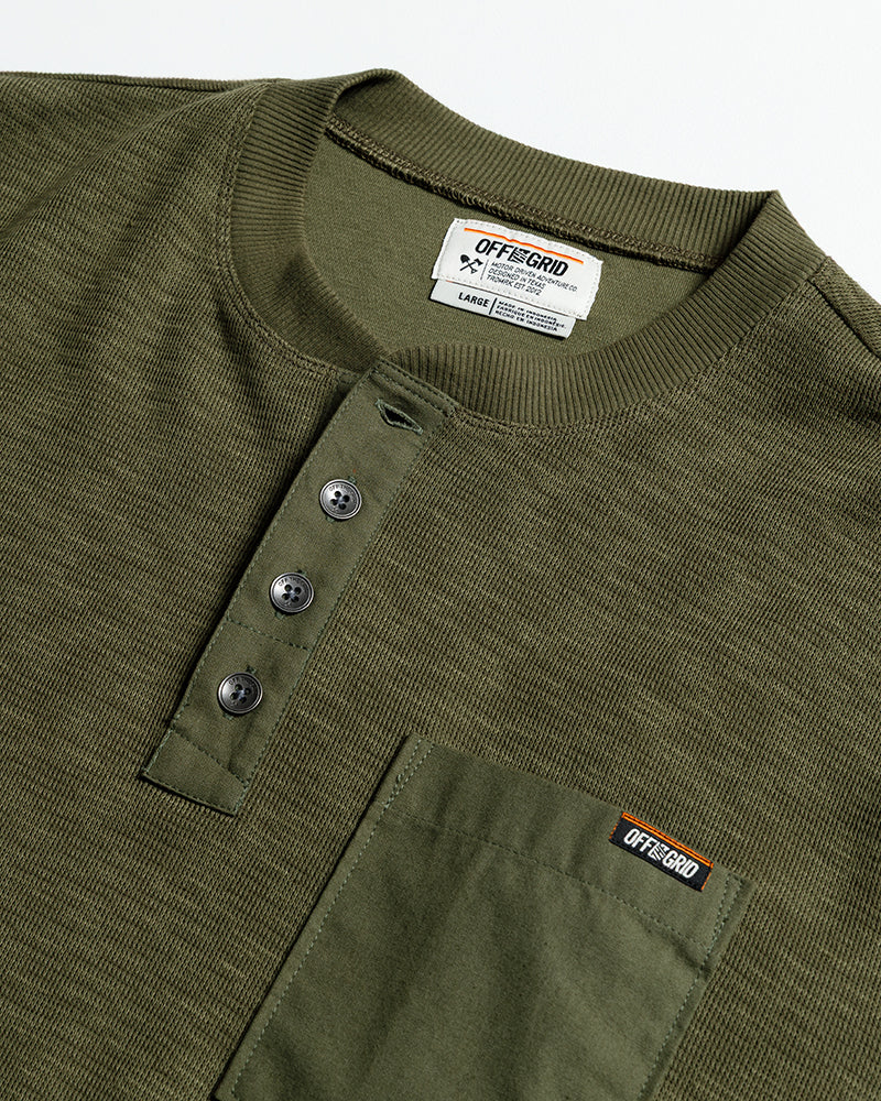 Draper Henley - Dark Olive