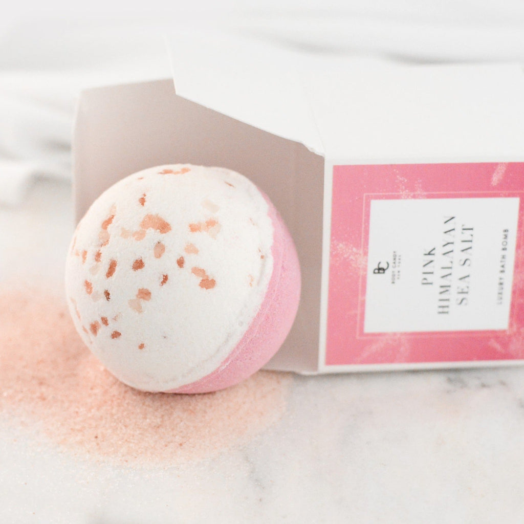 Body Candy NY Pink Himalayan Sea Salt Bath Bomb